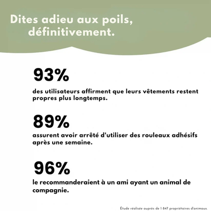 Gant Anti-Poils Réutilisable et Écologique